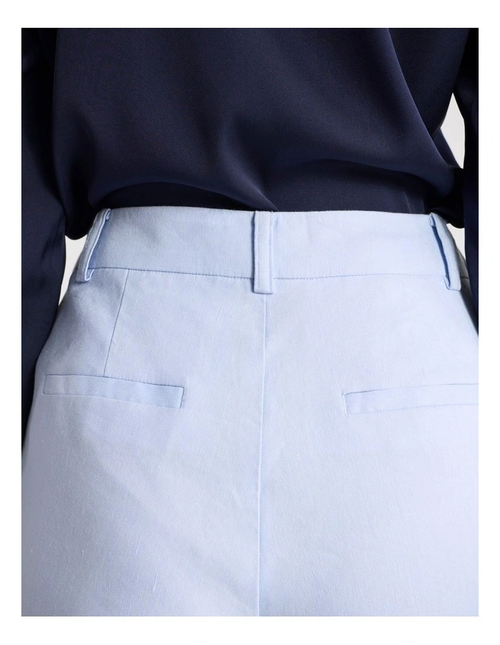 Della Straight Leg Pant in Hydrangea Blue image 5