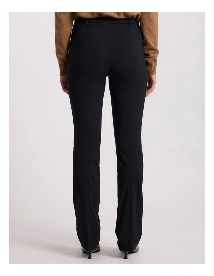 Bennie Bengaline Pant in Black image 5