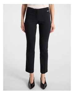 Bennie Bengaline 7/8 Pant in Black
