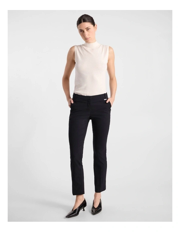 Bennie Bengaline 7/8 Pant in Black image 1