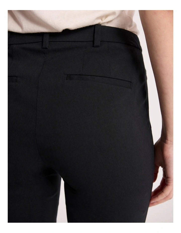 Bennie Bengaline 7/8 Pant in Black image 4