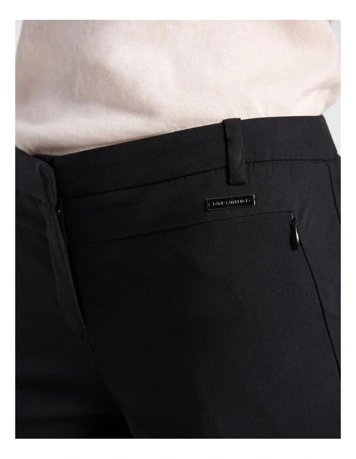 Bennie Bengaline 7/8 Pant in Black image 5