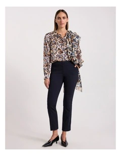 Bennie Bengaline 7/8 Pant in Ink