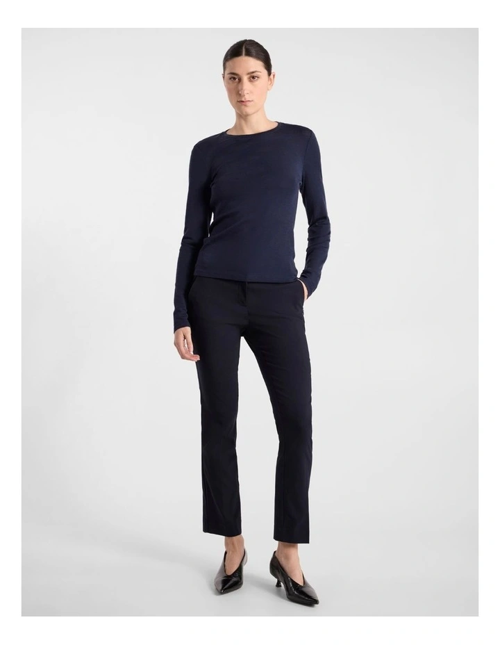 Bennie Bengaline 7/8 Pant in Ink image 1