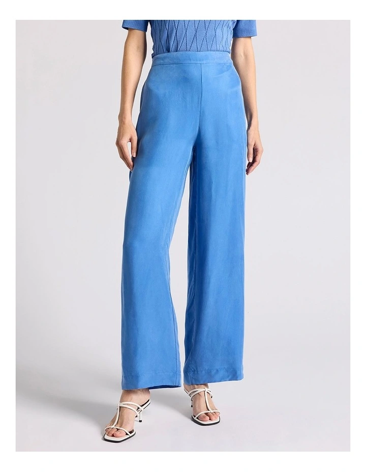 Kairo Wide Leg Pant in Topaz Blue image 2
