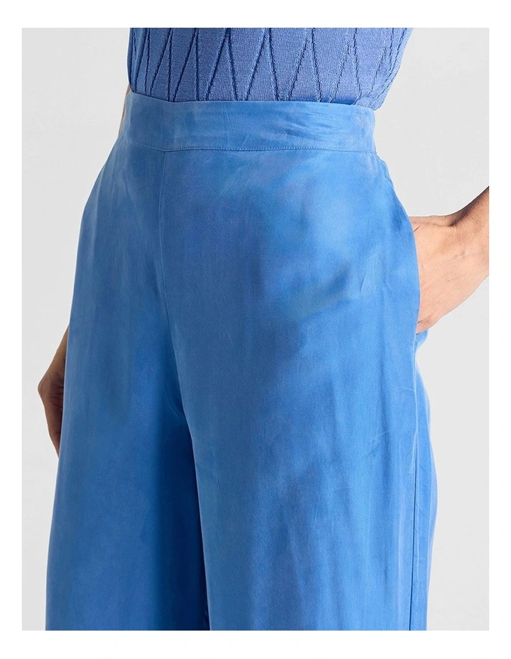 Kairo Wide Leg Pant in Topaz Blue image 4