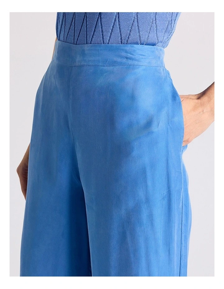 Kairo Wide Leg Pant in Topaz Blue image 4