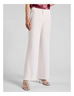 Verna Crepe Pant in Ivory
