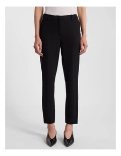 Edna Tapered Pant in Black