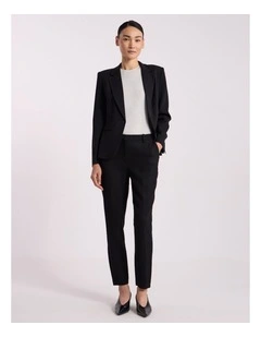 Edna Tapered Pant in Black