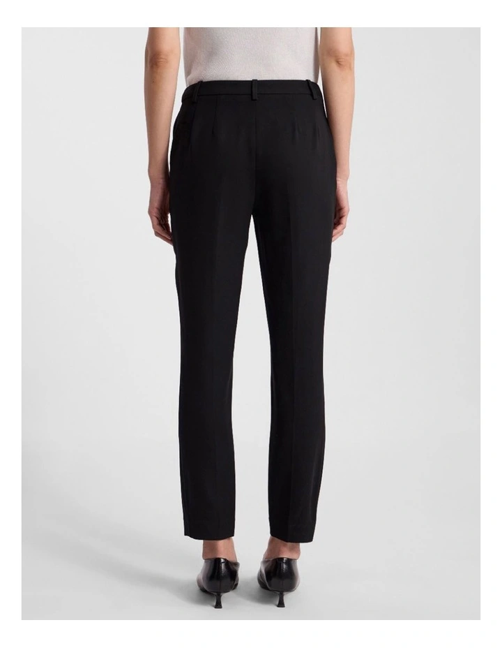 Edna Tapered Pant in Black image 3