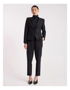 Celeste Tapered Pant in Black