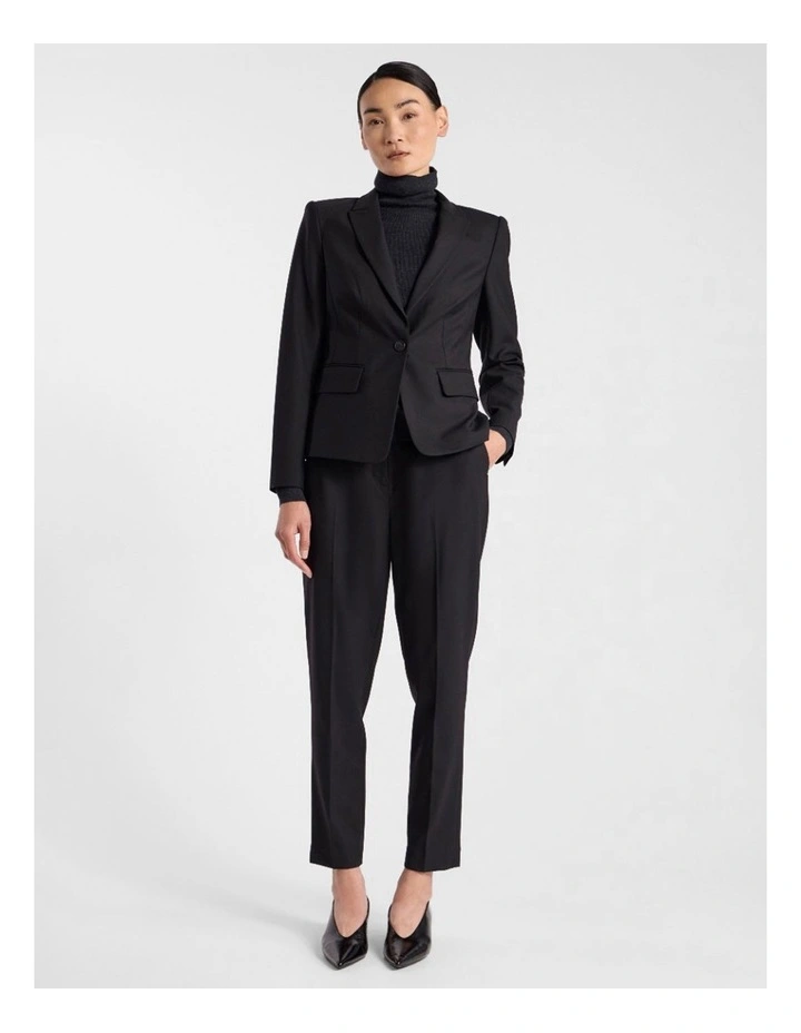 Celeste Tapered Pant in Black image 2