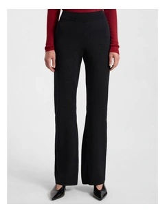 Margot Milano Knit Pant in Black