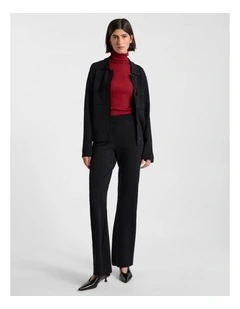 Margot Milano Knit Pant in Black