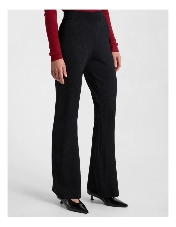 Margot Milano Knit Pant in Black image 5