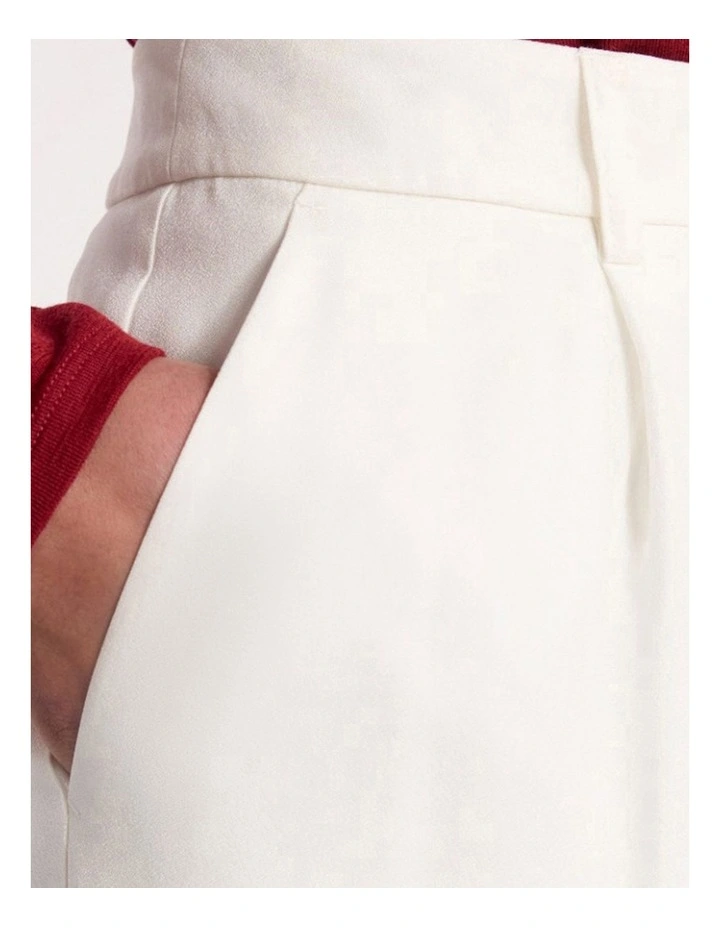 Bronte Wide Leg Pant in Ivory image 4