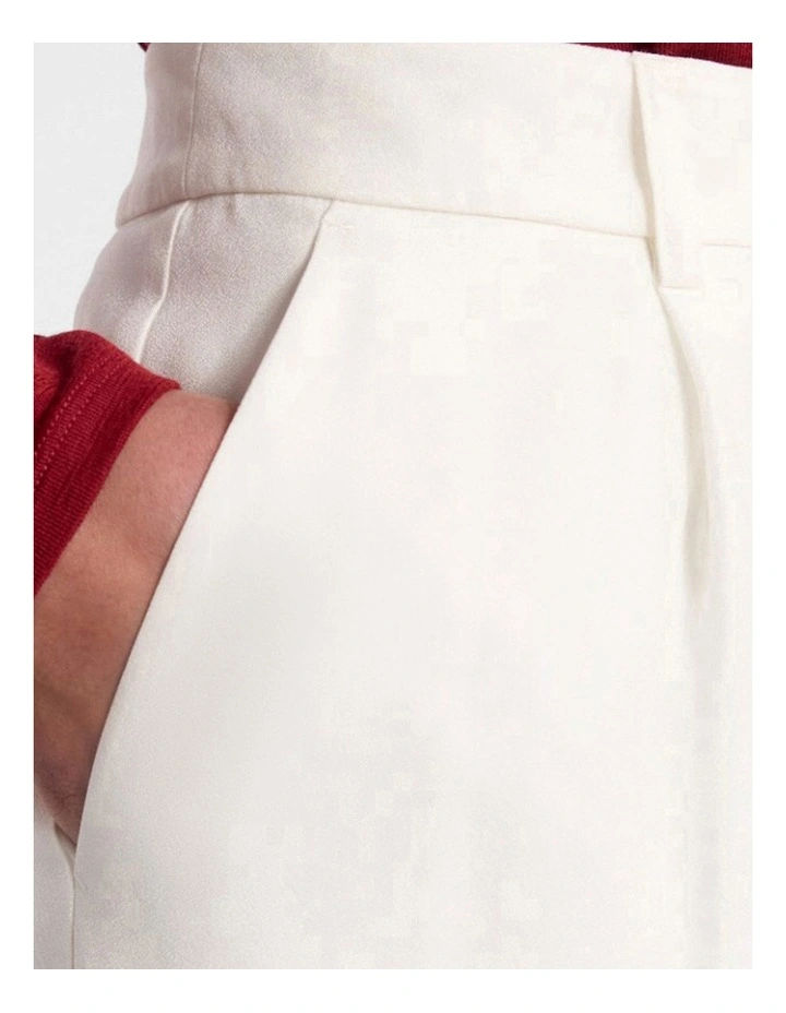 Bronte Wide Leg Pant in Ivory image 5
