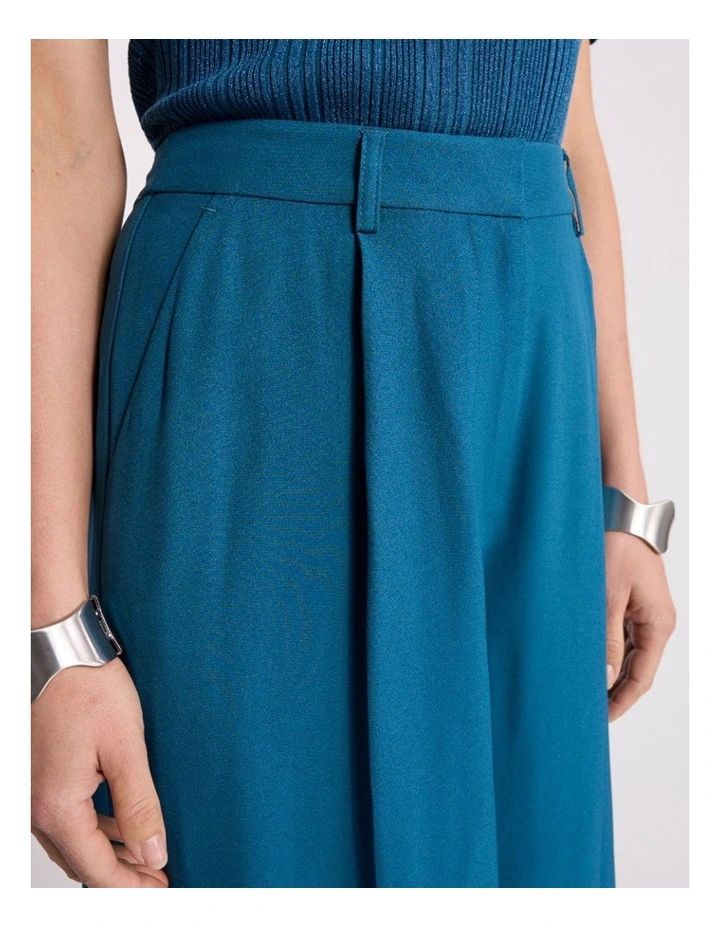 Bronte Wide Leg Pant in Prussian Blue image 3