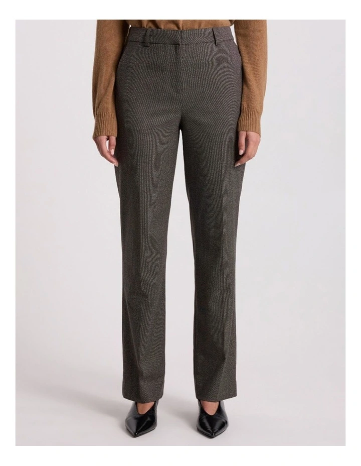 Tasman Straight Leg Pant in Brown Multi image 2
