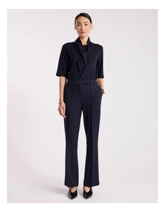 Jenni Ponte Bootleg Pant in Navy