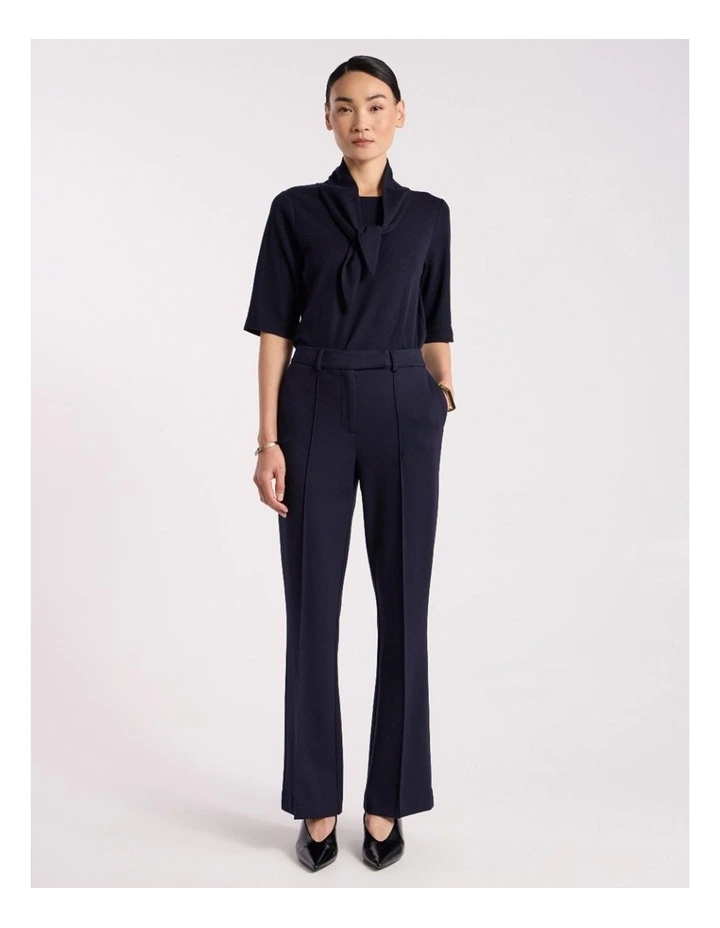Jenni Ponte Bootleg Pant in Navy image 1