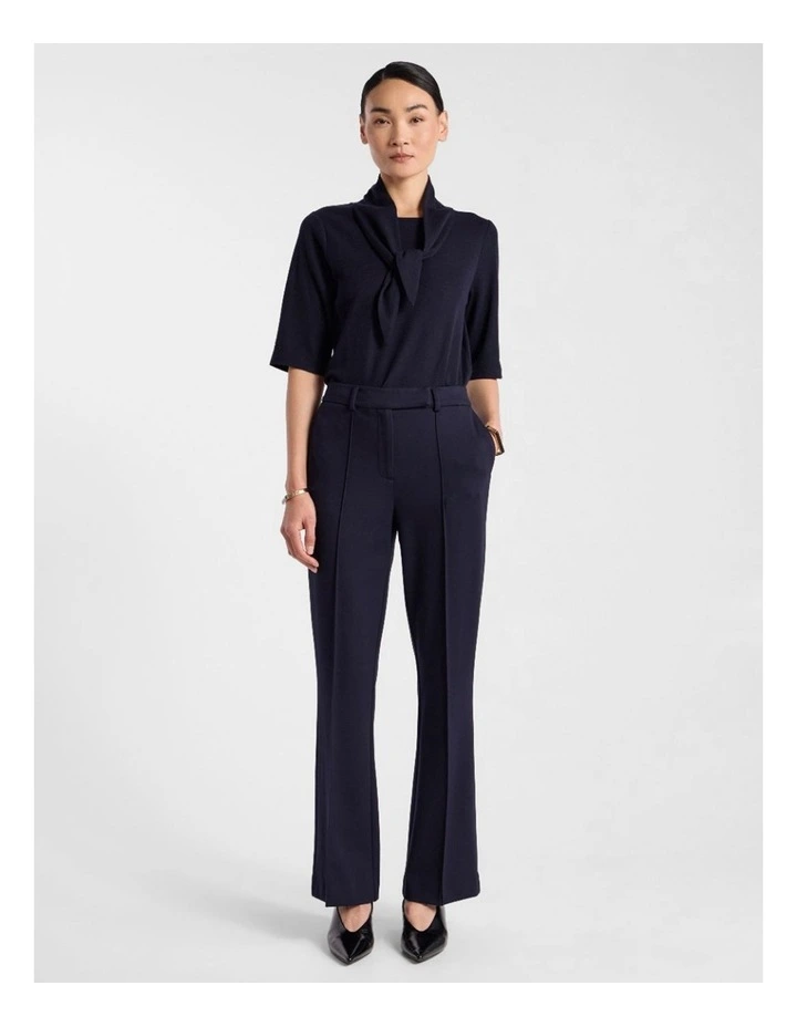 Jenni Ponte Bootleg Pant in Navy image 2
