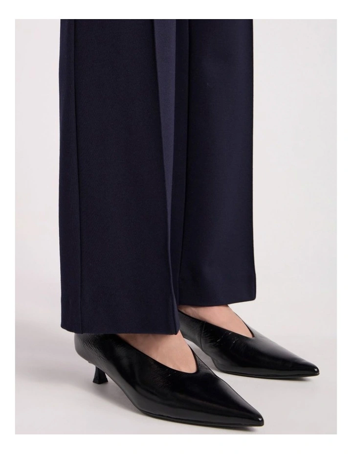 Jenni Ponte Bootleg Pant in Navy image 4