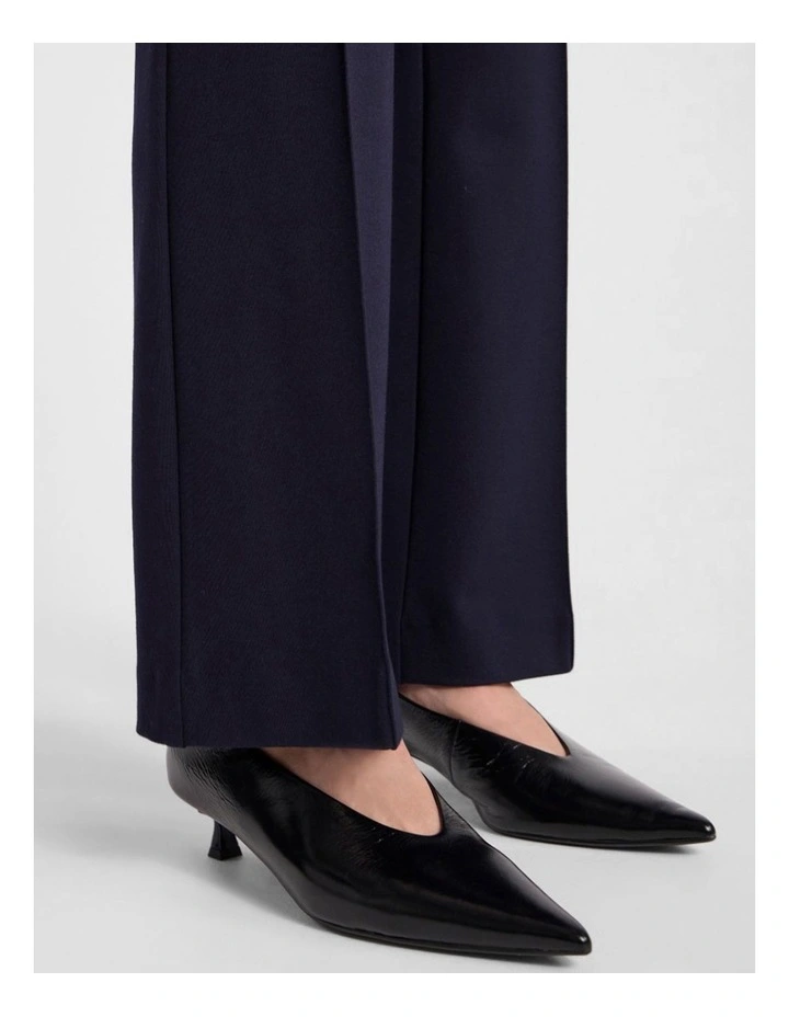 Jenni Ponte Bootleg Pant in Navy image 5