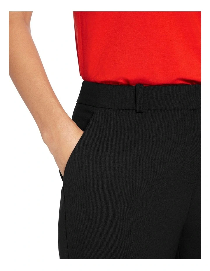 Stevie Tapered Pant in Black image 4