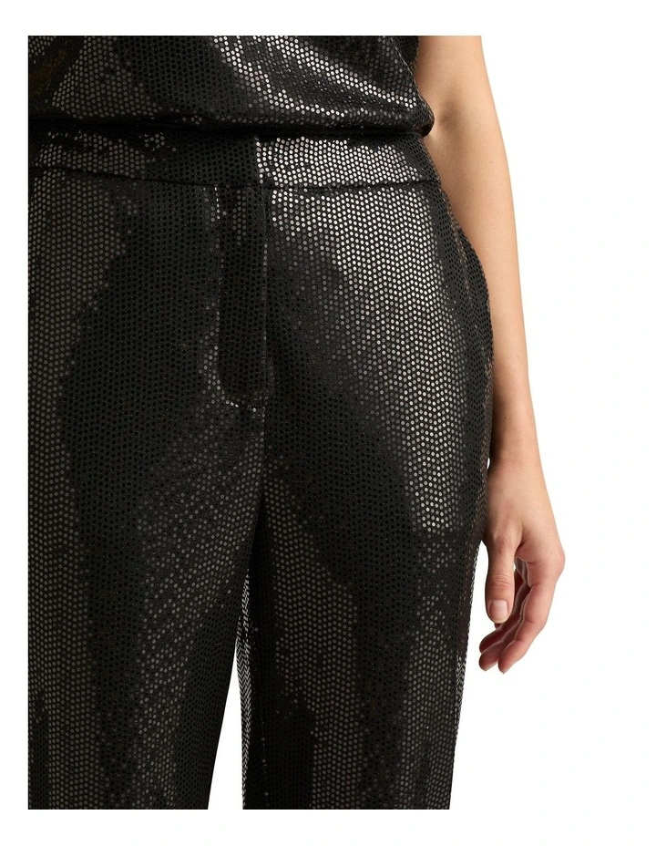 Hendrix Disco Pant in Black image 3