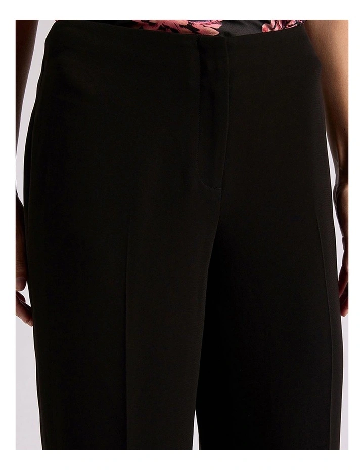Verna Crepe Pant in Black image 4