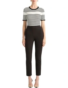 Jenni Ponte Pant in Black