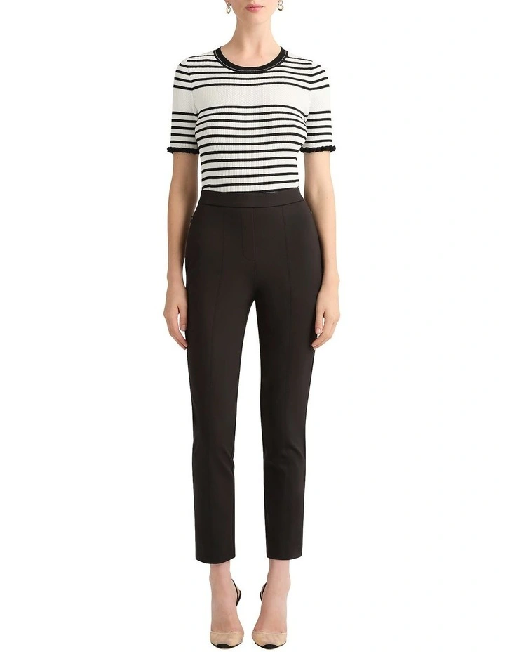 Jenni Ponte Pant in Black image 1