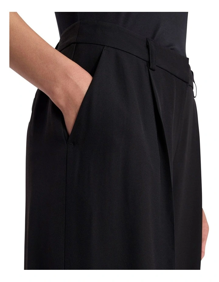 Bronte Wide Leg Pant in Black image 3