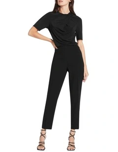 Simone Suit Pant in Black