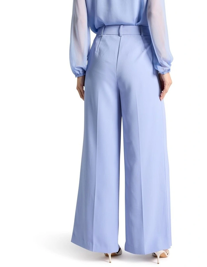 Florence Wide Leg Pant in Cornflower Blue image 4