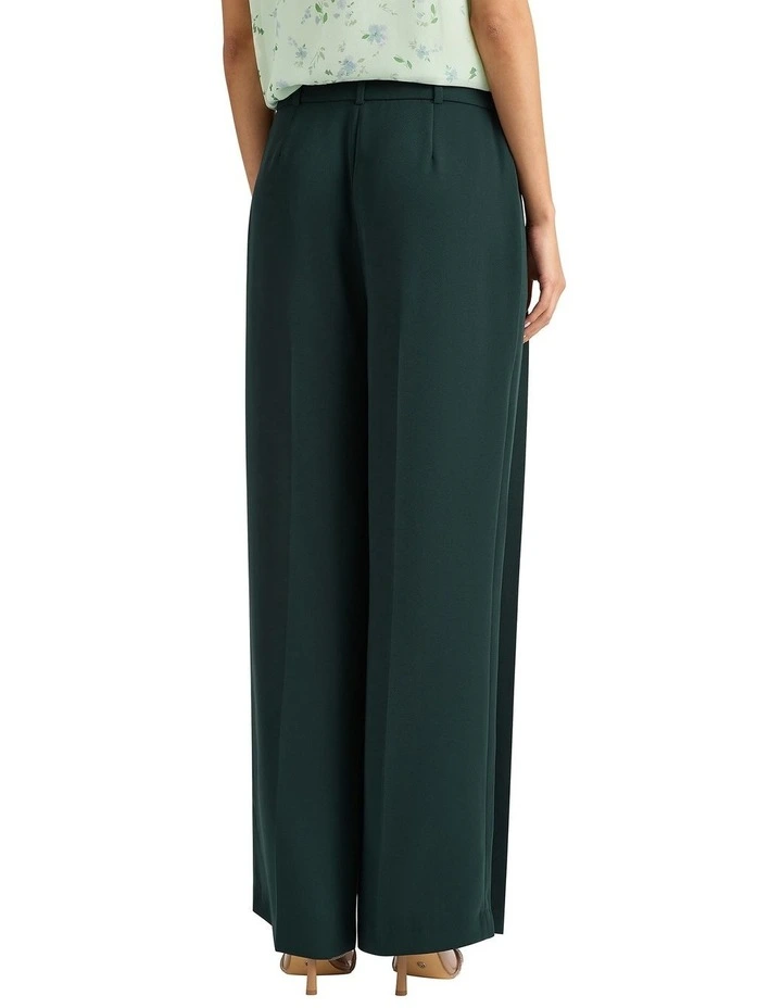 Bart Wide Leg Pant in Peacock image 2