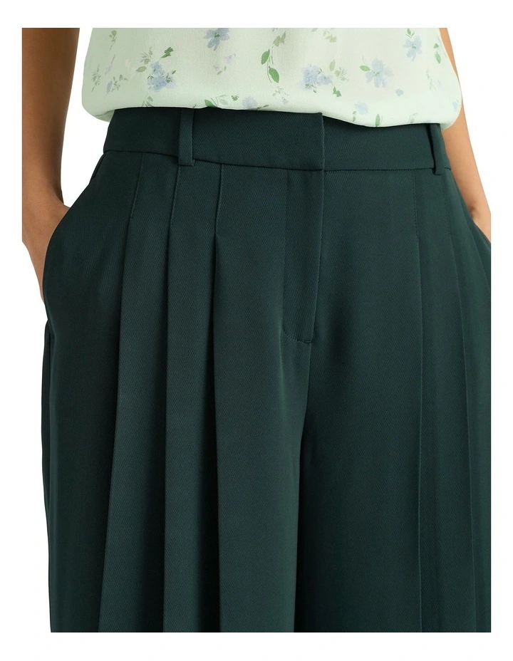Bart Wide Leg Pant in Peacock image 3