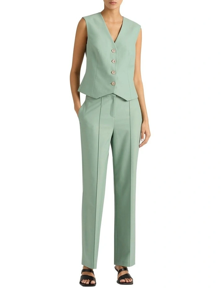 Hugo Wide Leg Pant in Eucalyptus image 1