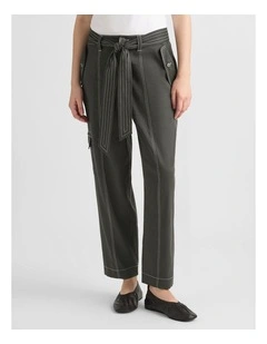 Cabello Cargo Pant in Dark Army
