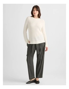 Cabello Cargo Pant in Dark Army