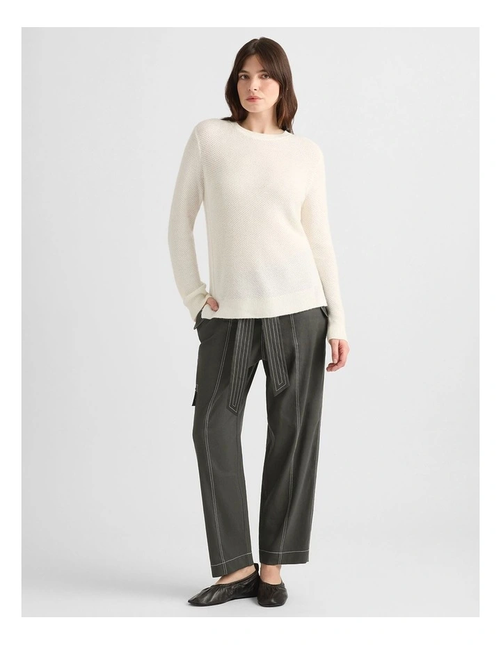 Cabello Cargo Pant in Dark Army image 1
