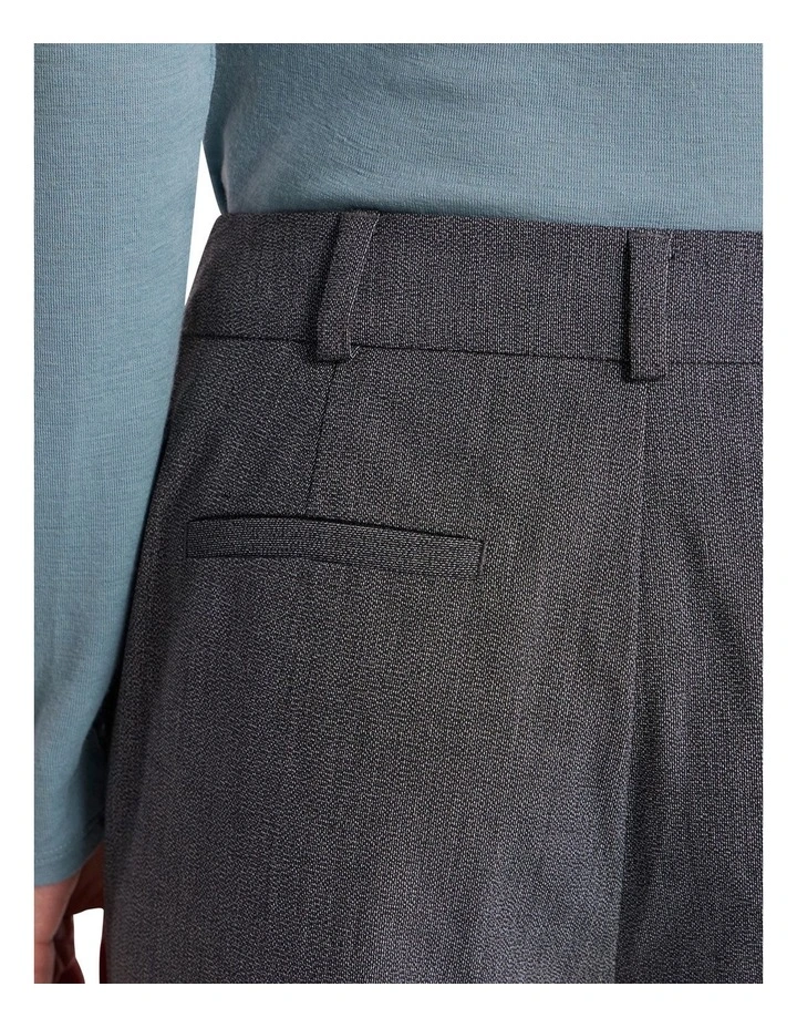Coco Wide Leg Pant in Black/White image 4