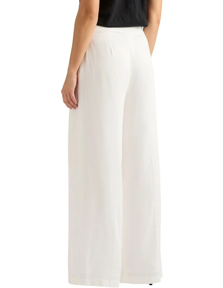 Zodia Wide Leg Pant in Ivory image 2