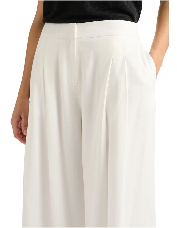 Zodia Wide Leg Pant in Ivory image 4
