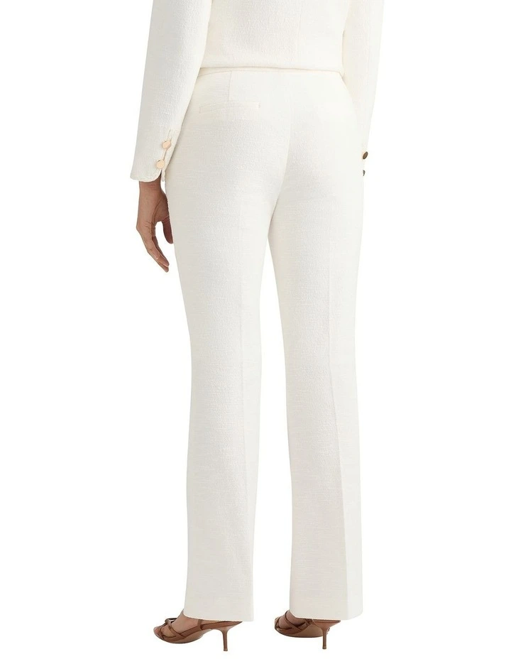 Mabon Textured Pant in Ivory image 4