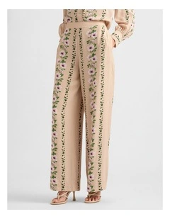 Celestine Pant in Natural Multi