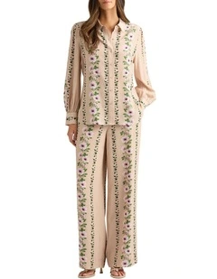 Celestine Pant in Natural Multi