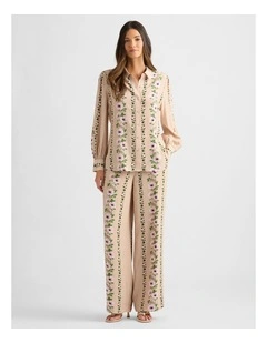 Celestine Pant in Natural Multi